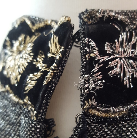 Vintage metallic gown ☄ - Picture 2 of 5